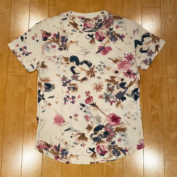 Abercrombie & Fitch - Floral Pattern T-Shirt (L) - Picture 1 of 3